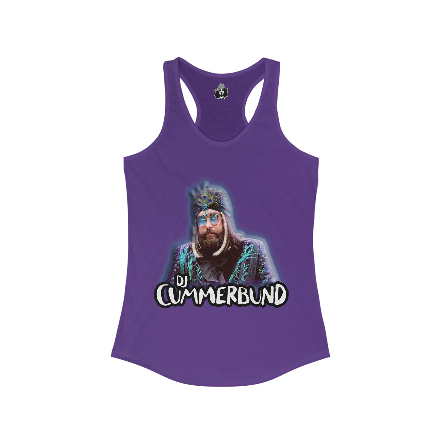 DJ Cummerbund & Logo Women's Cut Tank Top