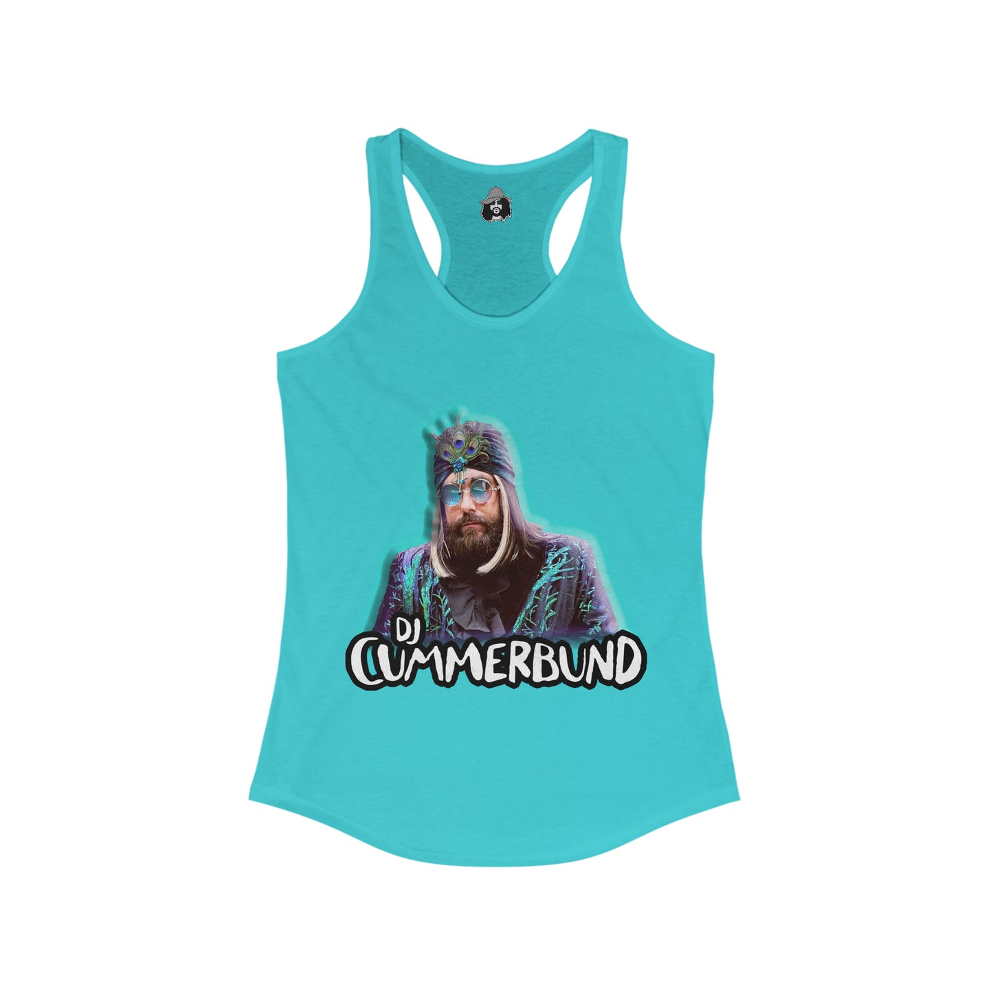DJ Cummerbund & Logo Women's Cut Tank Top