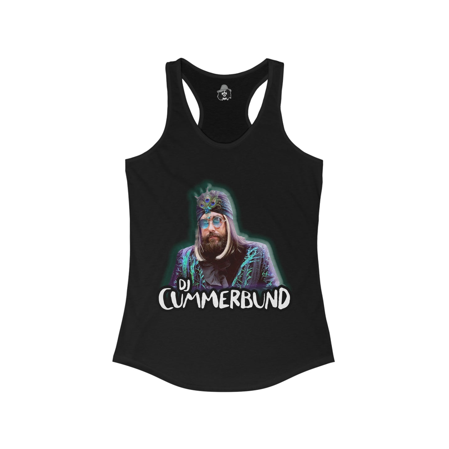 DJ Cummerbund & Logo Women's Cut Tank Top