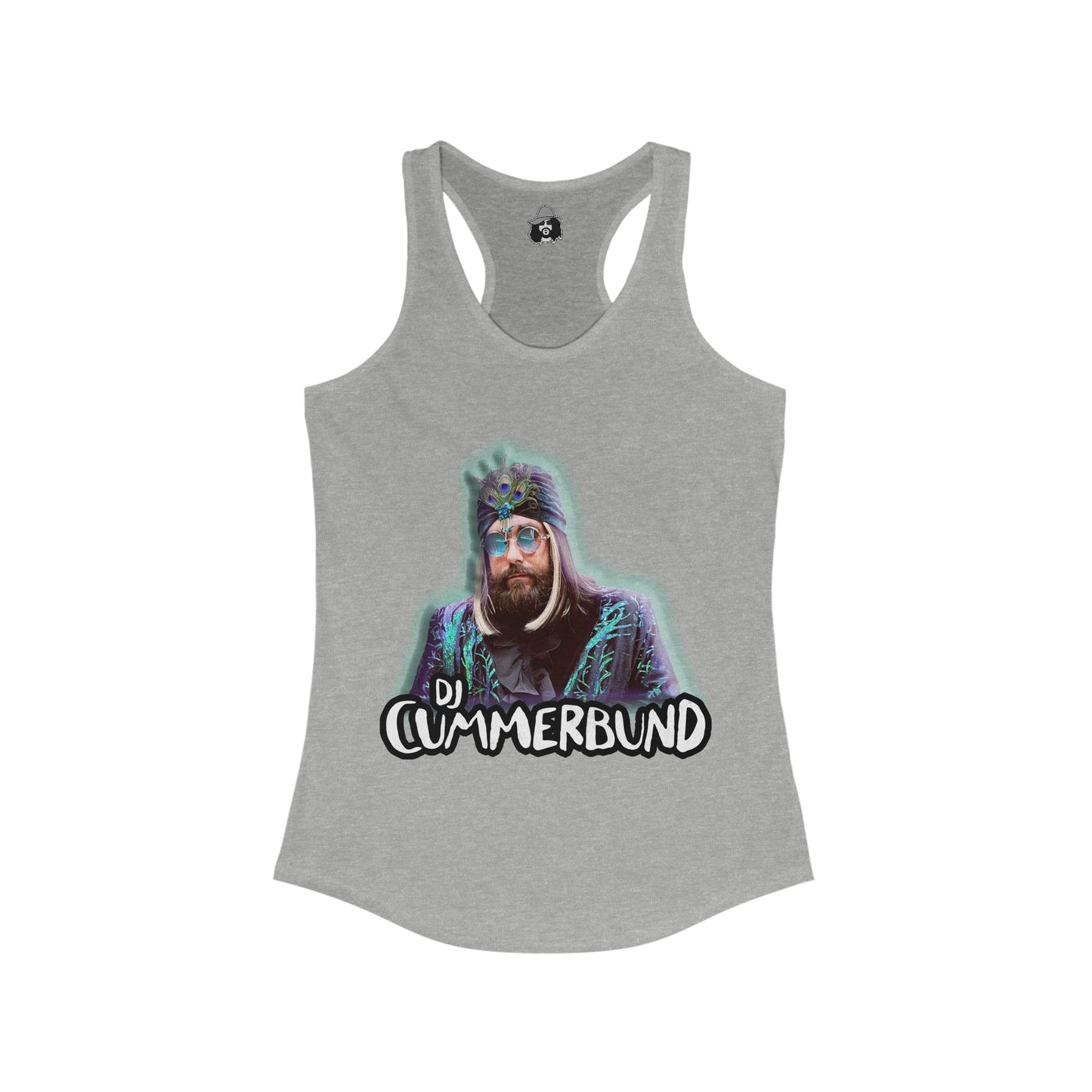 DJ Cummerbund & Logo Women's Cut Tank Top