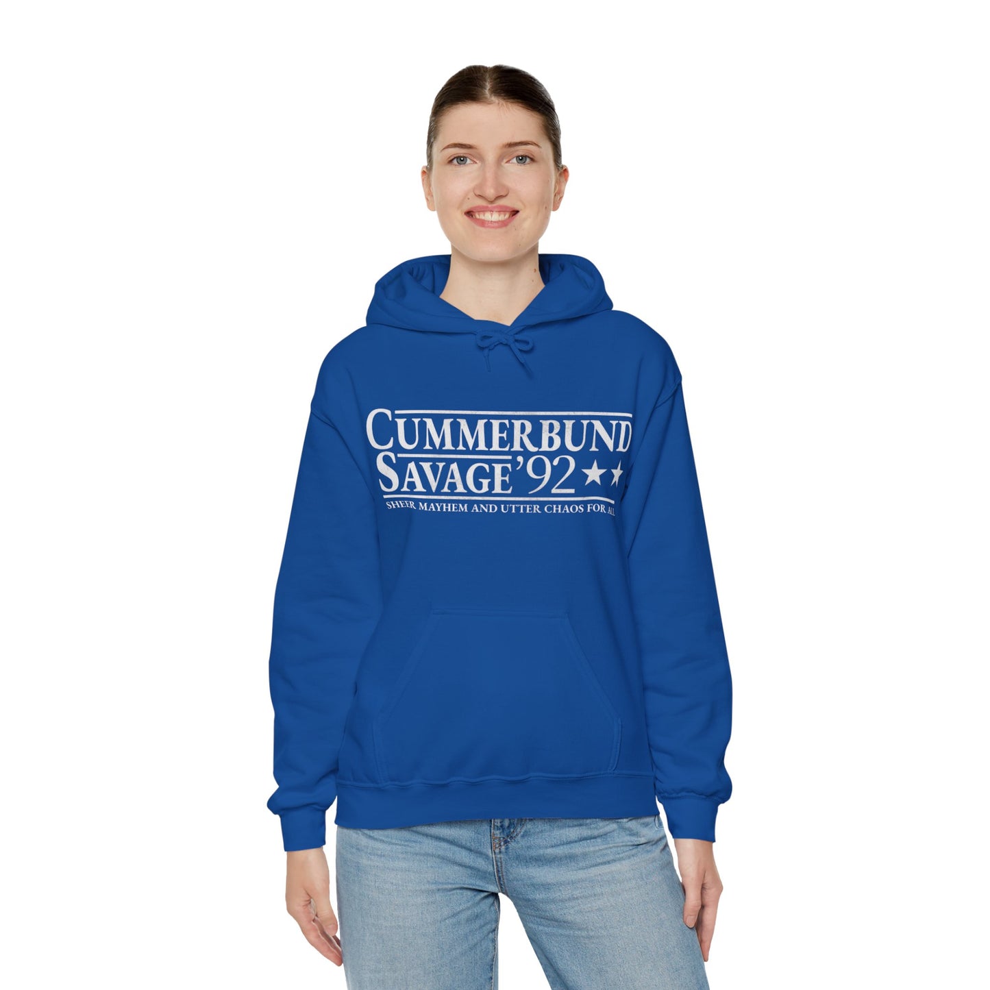 Cummerbund for President Colorful and White Hoodie
