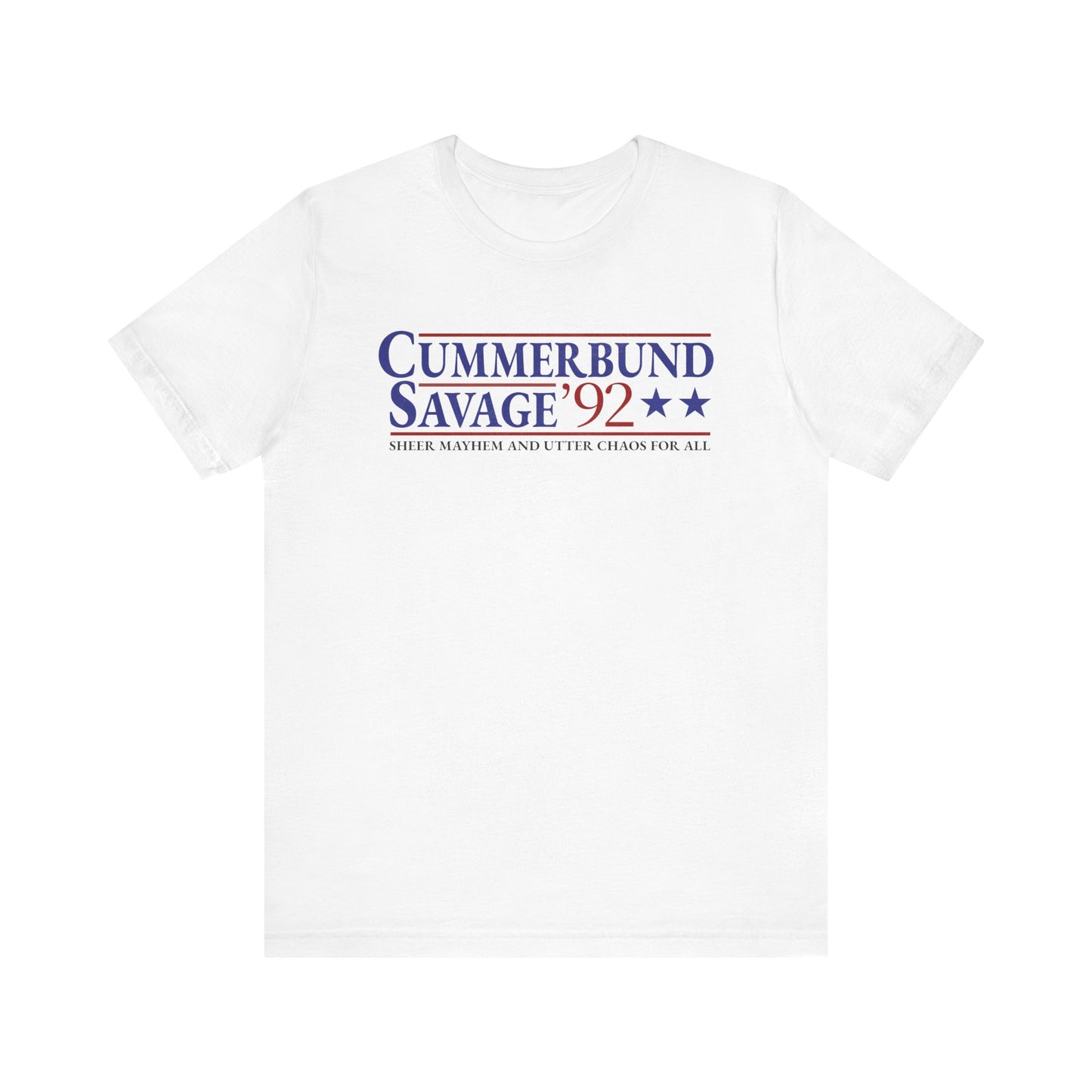 Cummerbund for President Light and Colorful T-Shirt