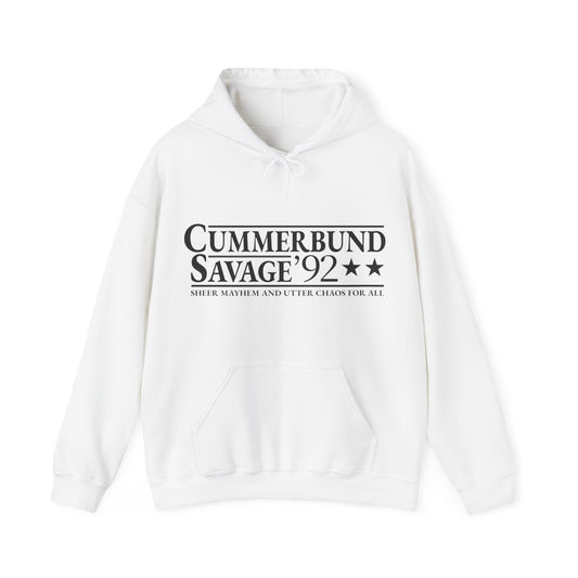 Cummerbund for President Light and Black Hoodie