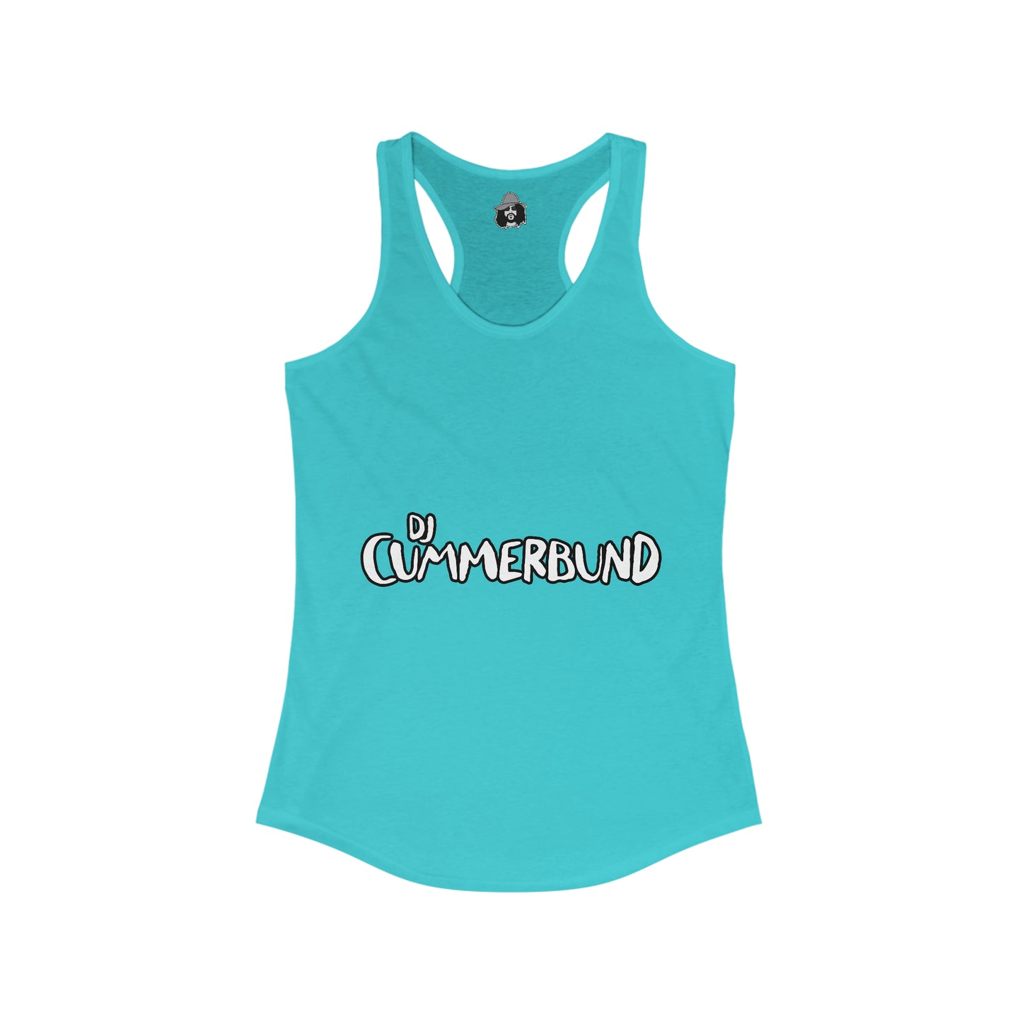 DJ Cummerbund Logo Women's Cut Tank Top