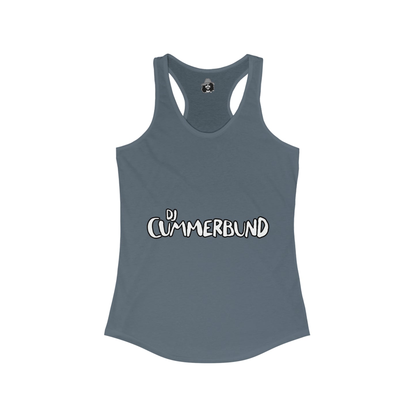 DJ Cummerbund Logo Women's Cut Tank Top