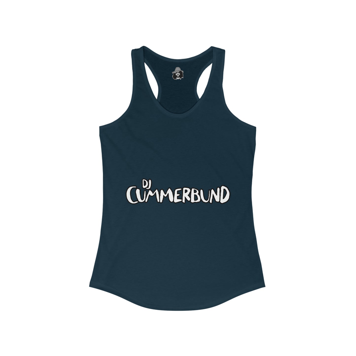 DJ Cummerbund Logo Women's Cut Tank Top
