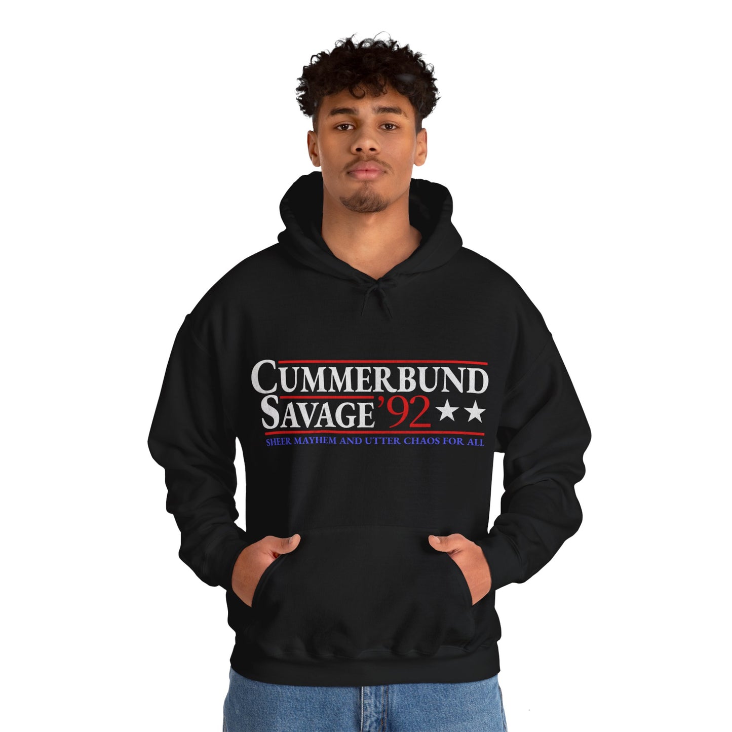 Cummerbund for President Dark and Colorful Hoodie