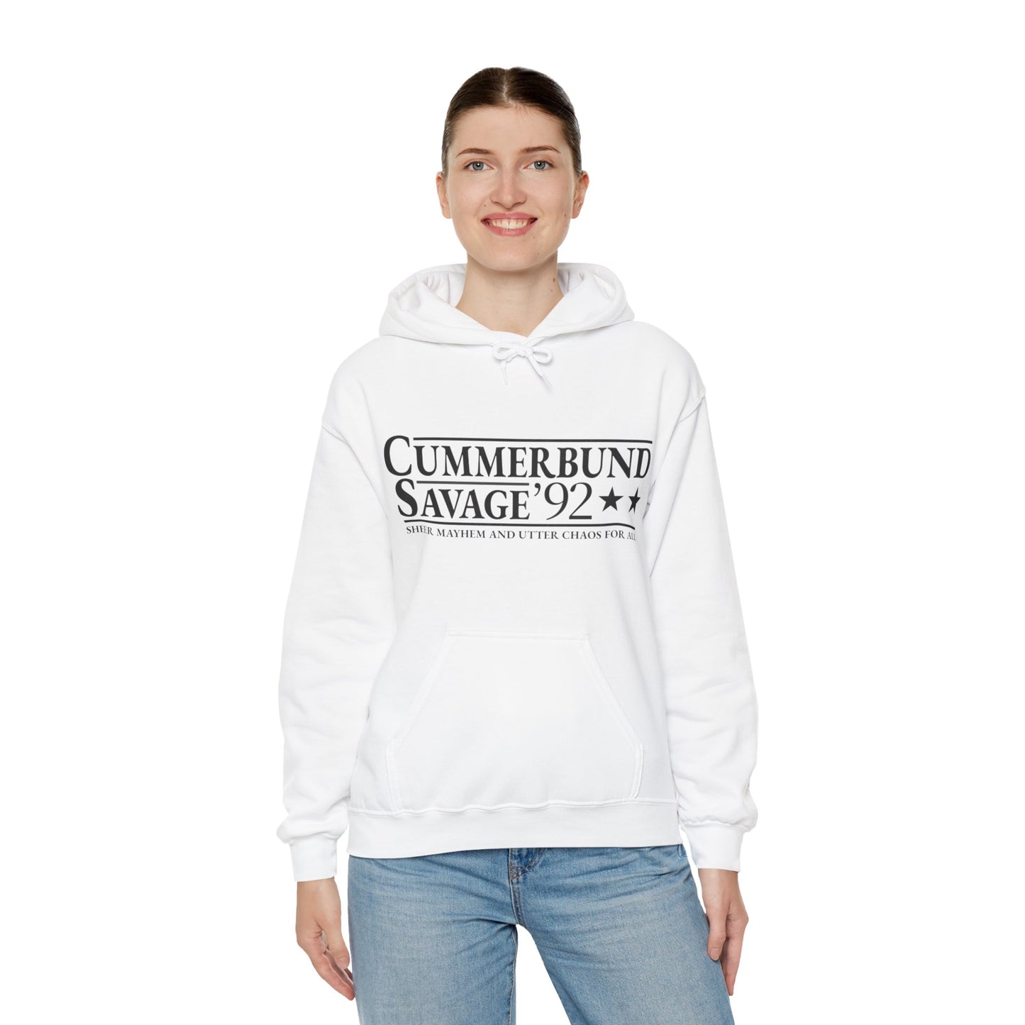Cummerbund for President Light and Black Hoodie
