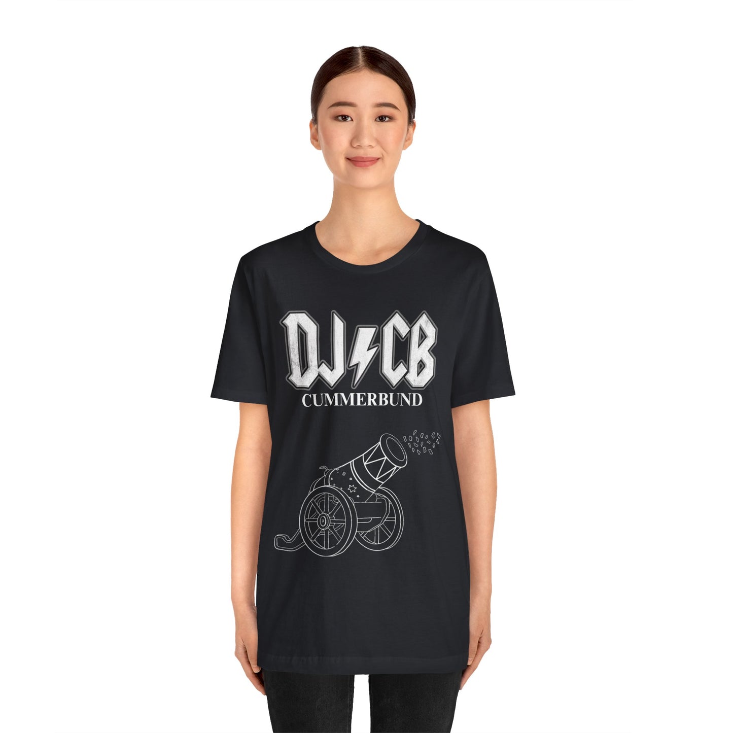 DJ/CB With Cannon Dark T-Shirt