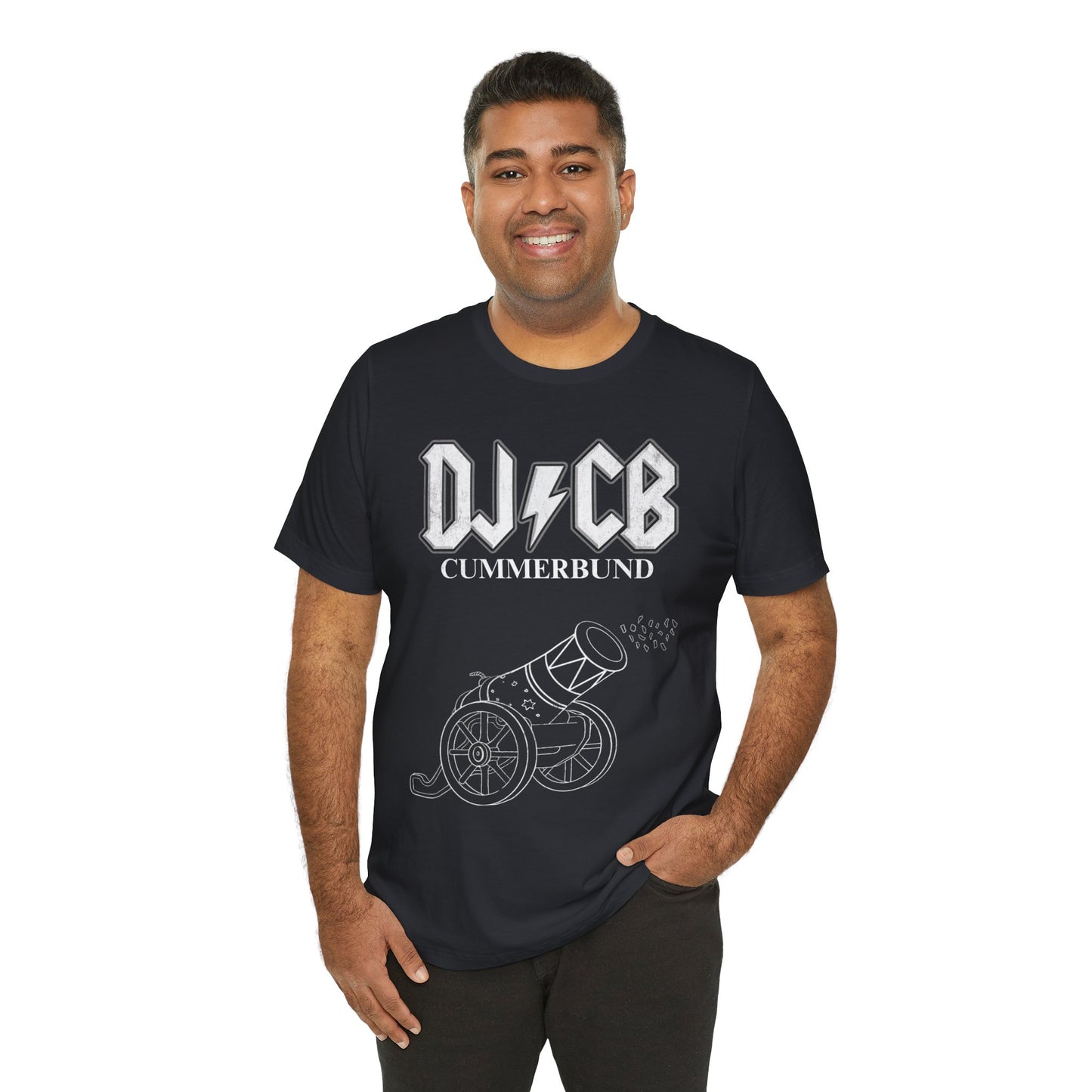 DJ/CB With Cannon Dark T-Shirt