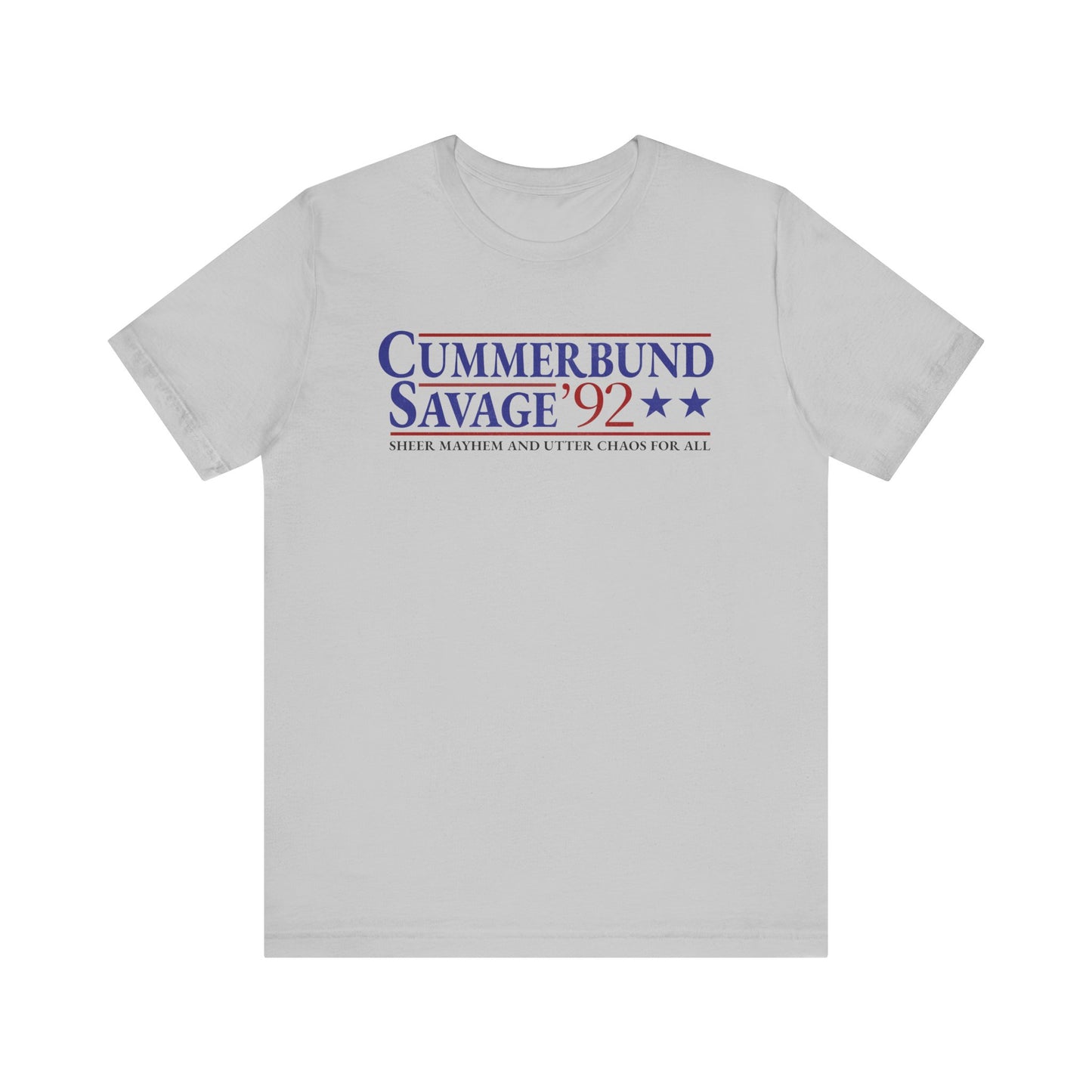 Cummerbund for President Light and Colorful T-Shirt