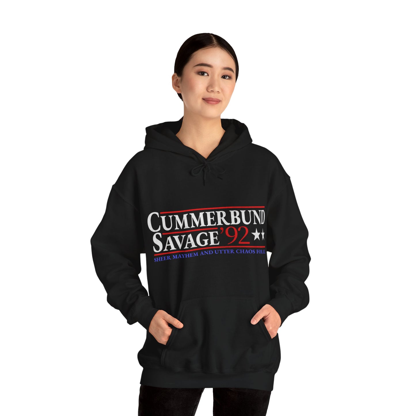 Cummerbund for President Dark and Colorful Hoodie