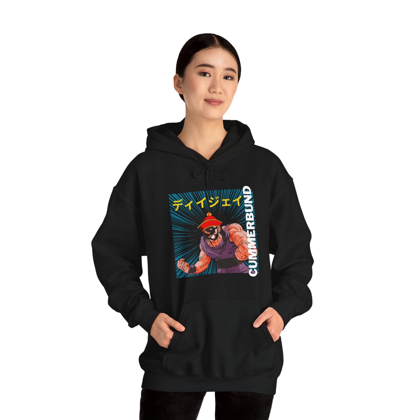DJ Cummerbund Anime Hoodie