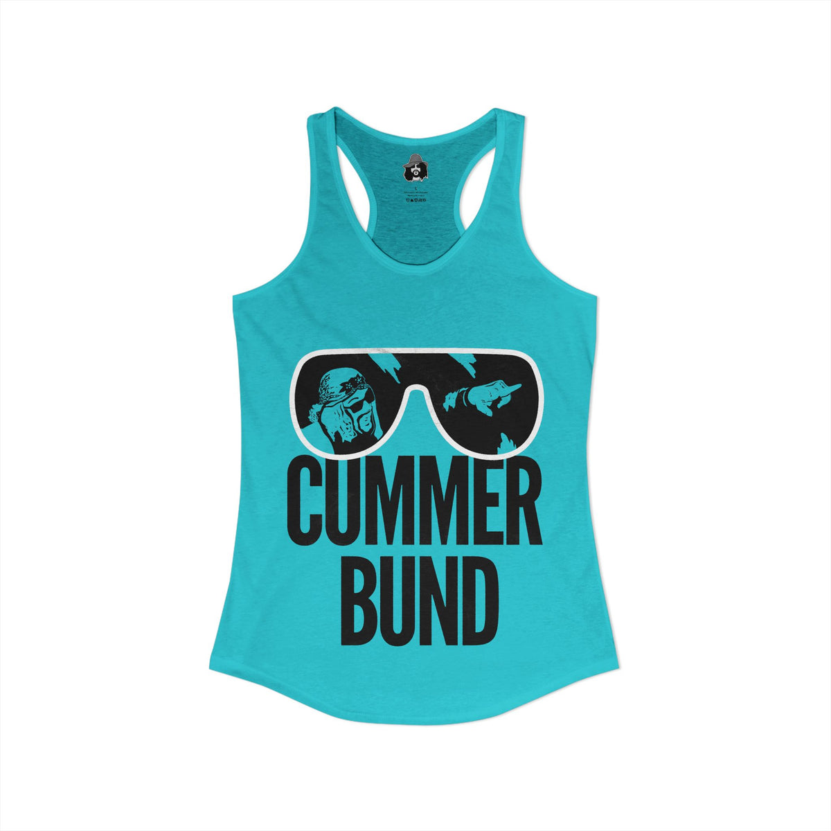 DJ Cummerbund Shades Women's Cut Tank Top