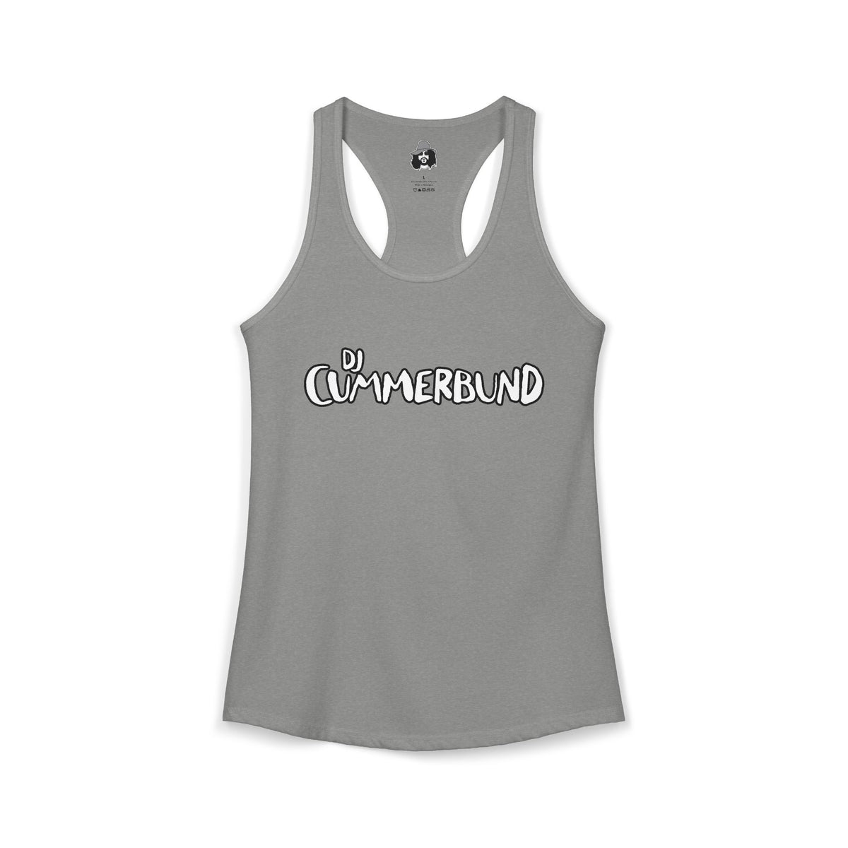 DJ Cummerbund Logo Women's Cut Tank Top