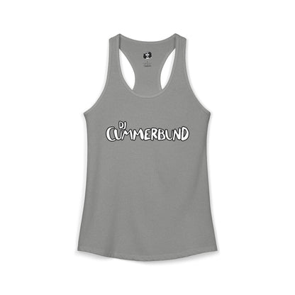 DJ Cummerbund Logo Women's Cut Tank Top