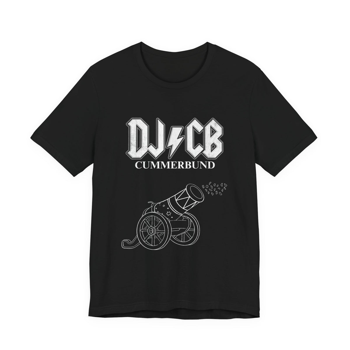 DJ/CB With Cannon Dark T-Shirt