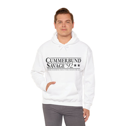 Cummerbund for President Light and Black Hoodie