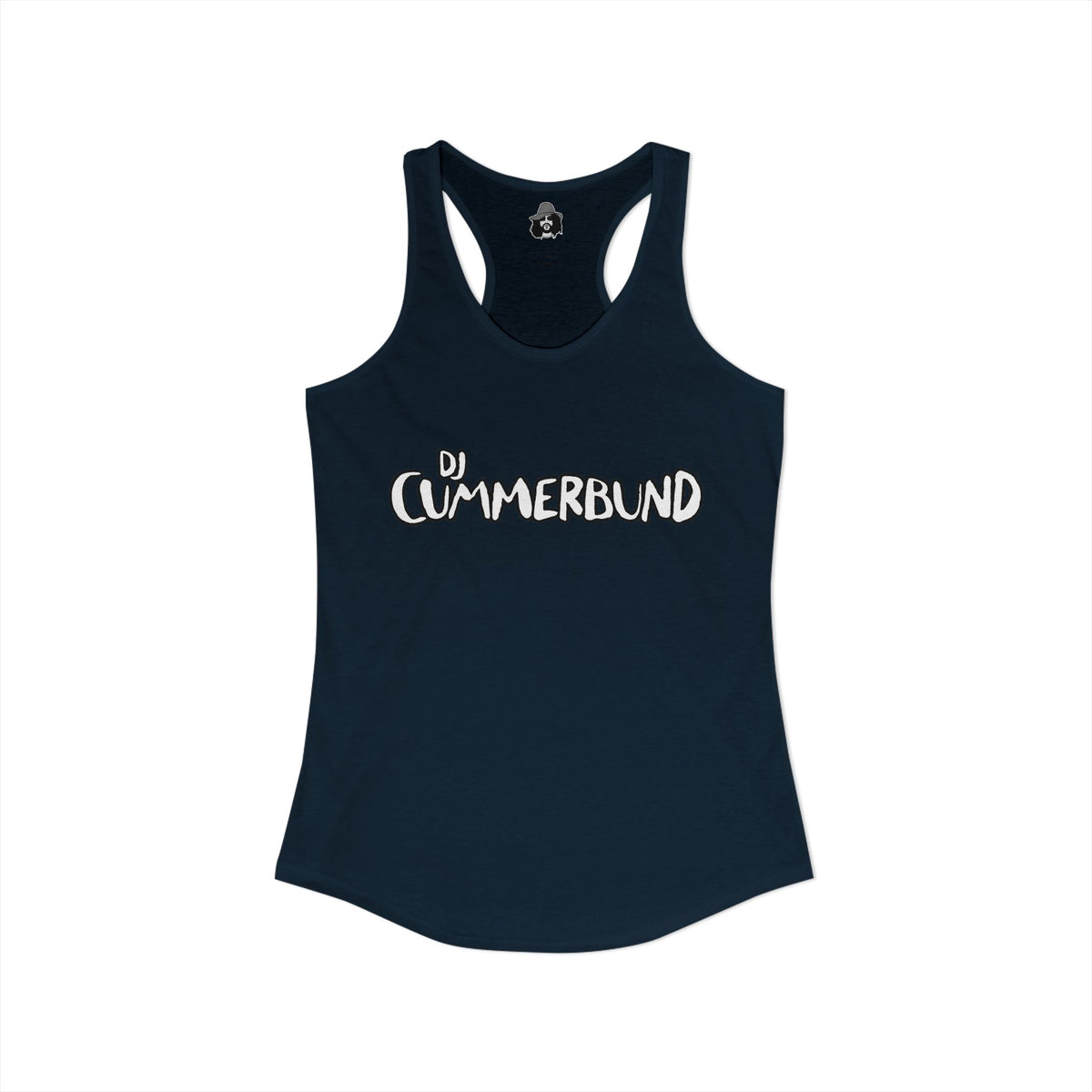 DJ Cummerbund Logo Women's Cut Tank Top