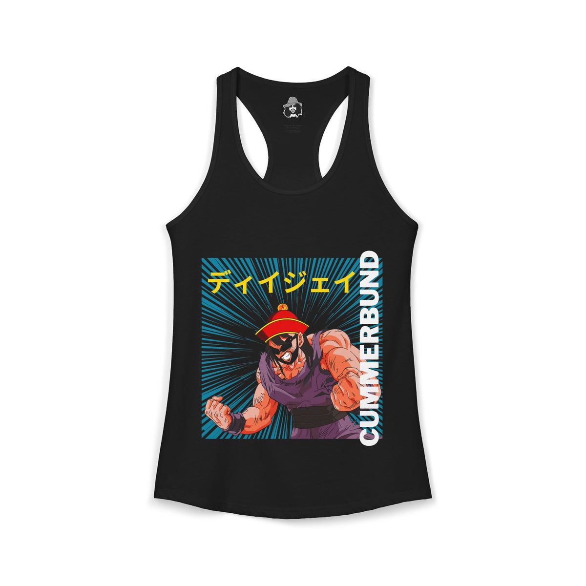 DJ Cummerbund Anime Women's Cut Tank Top