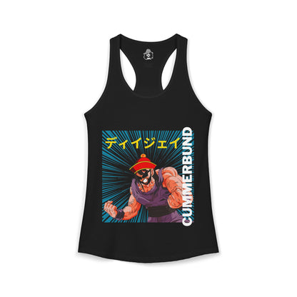 DJ Cummerbund Anime Women's Cut Tank Top
