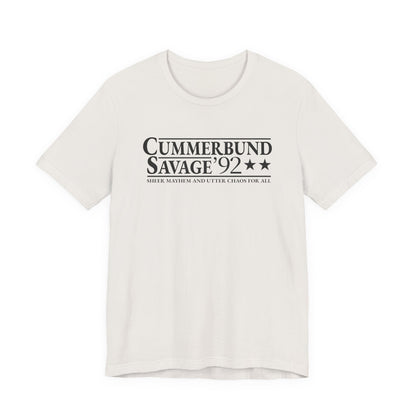 Cummerbund for President Light and Black T-Shirt