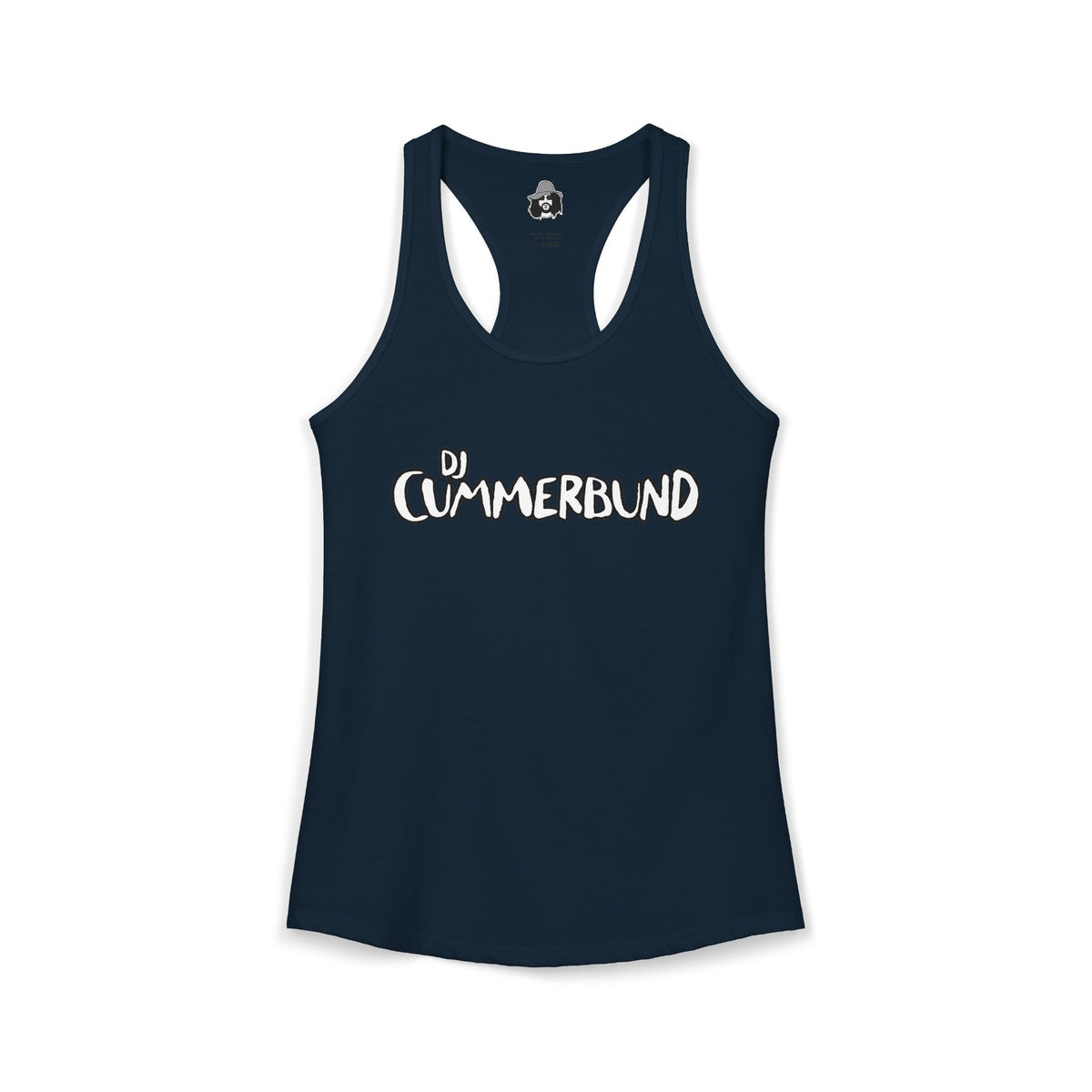 DJ Cummerbund Logo Women's Cut Tank Top
