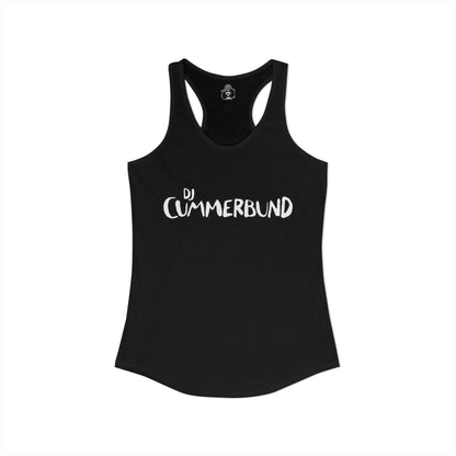 DJ Cummerbund Logo Women's Cut Tank Top