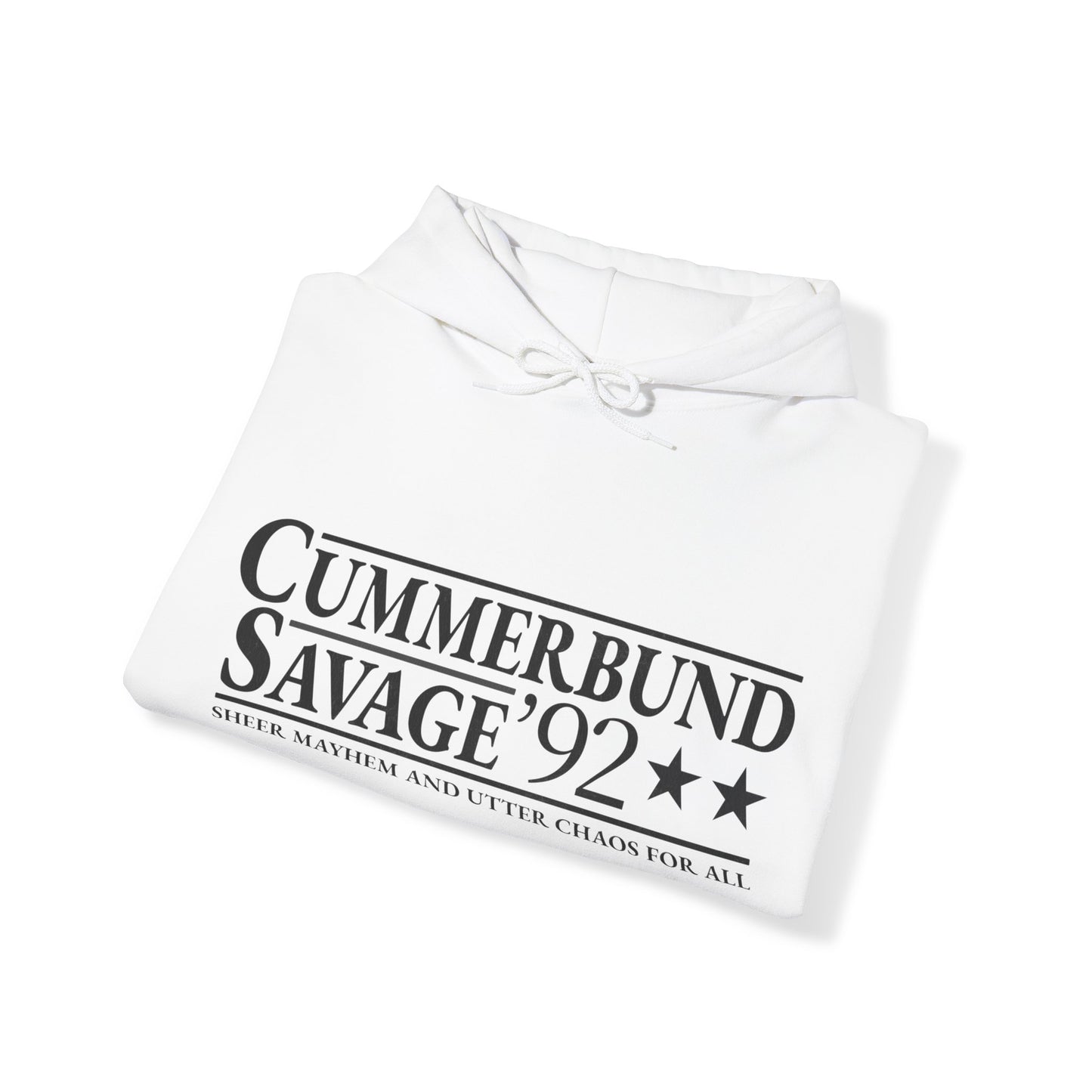 Cummerbund for President Light and Black Hoodie