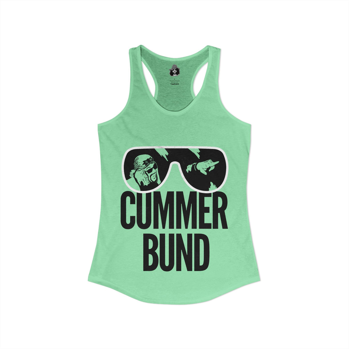 DJ Cummerbund Shades Women's Cut Tank Top