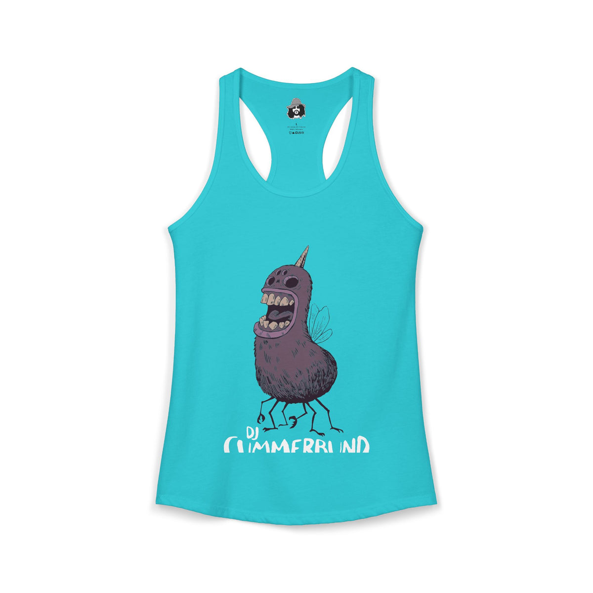 Jergens Jellybean Monster Dark Women's Cut Tank Top