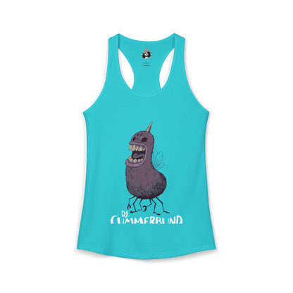 Jergens Jellybean Monster Dark Women's Cut Tank Top