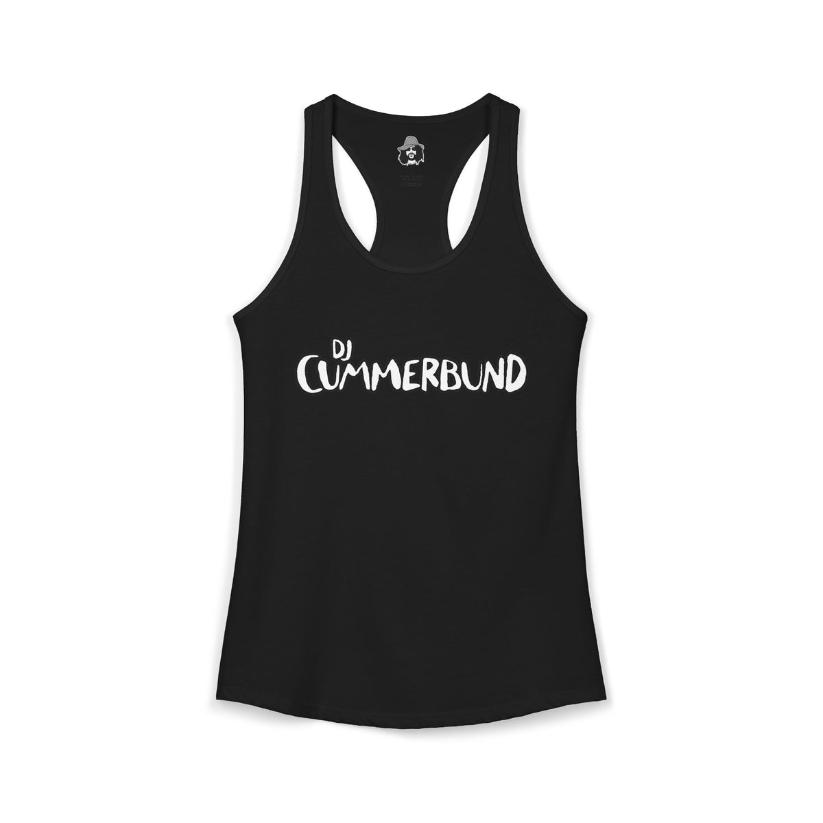 DJ Cummerbund Logo Women's Cut Tank Top