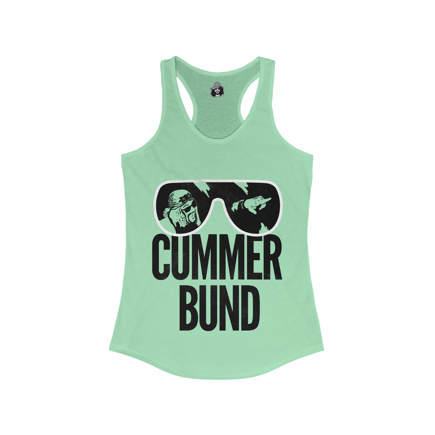 DJ Cummerbund Shades Women's Cut Tank Top