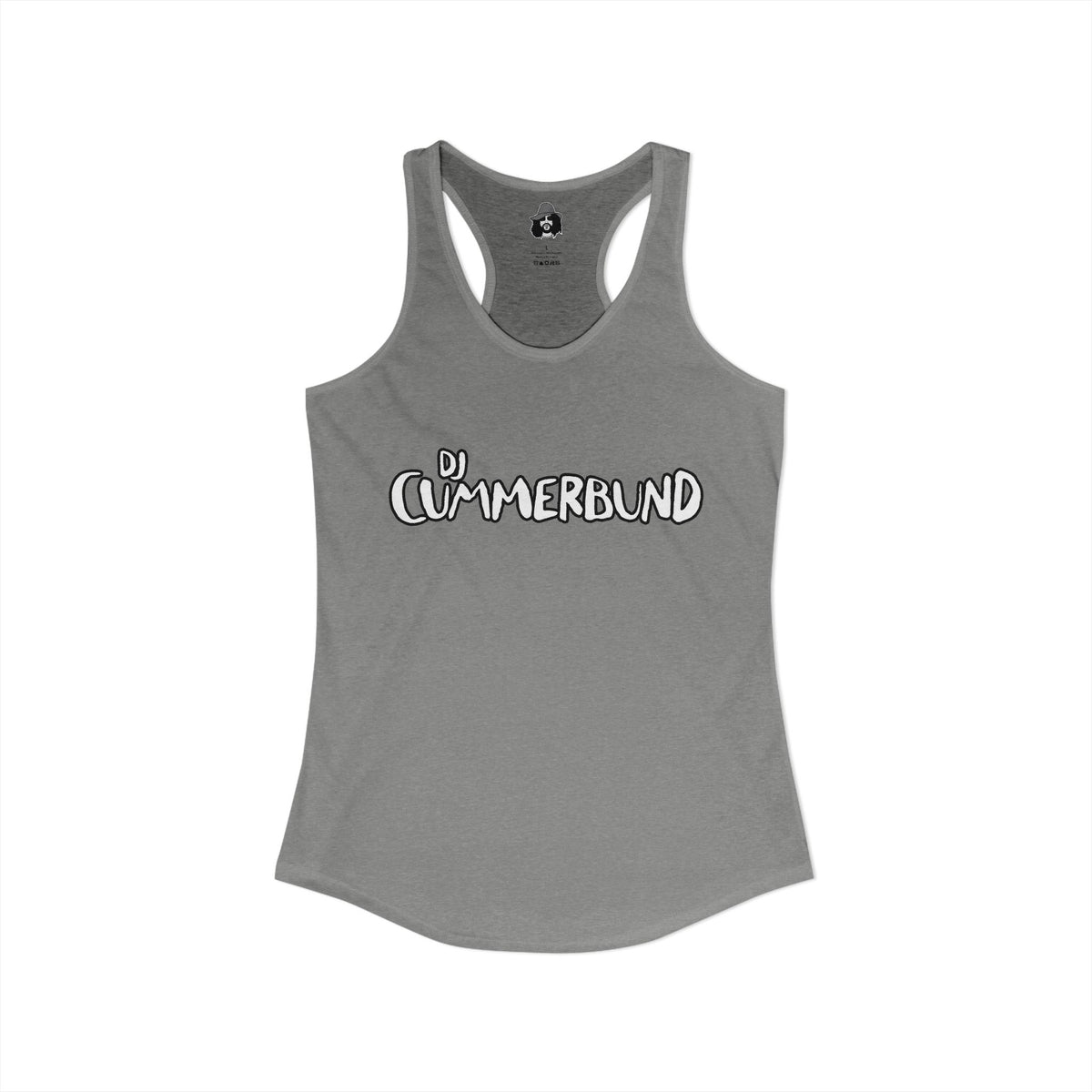 DJ Cummerbund Logo Women's Cut Tank Top