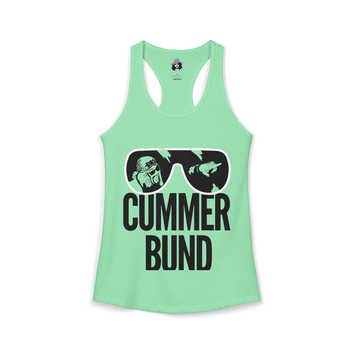 DJ Cummerbund Shades Women's Cut Tank Top