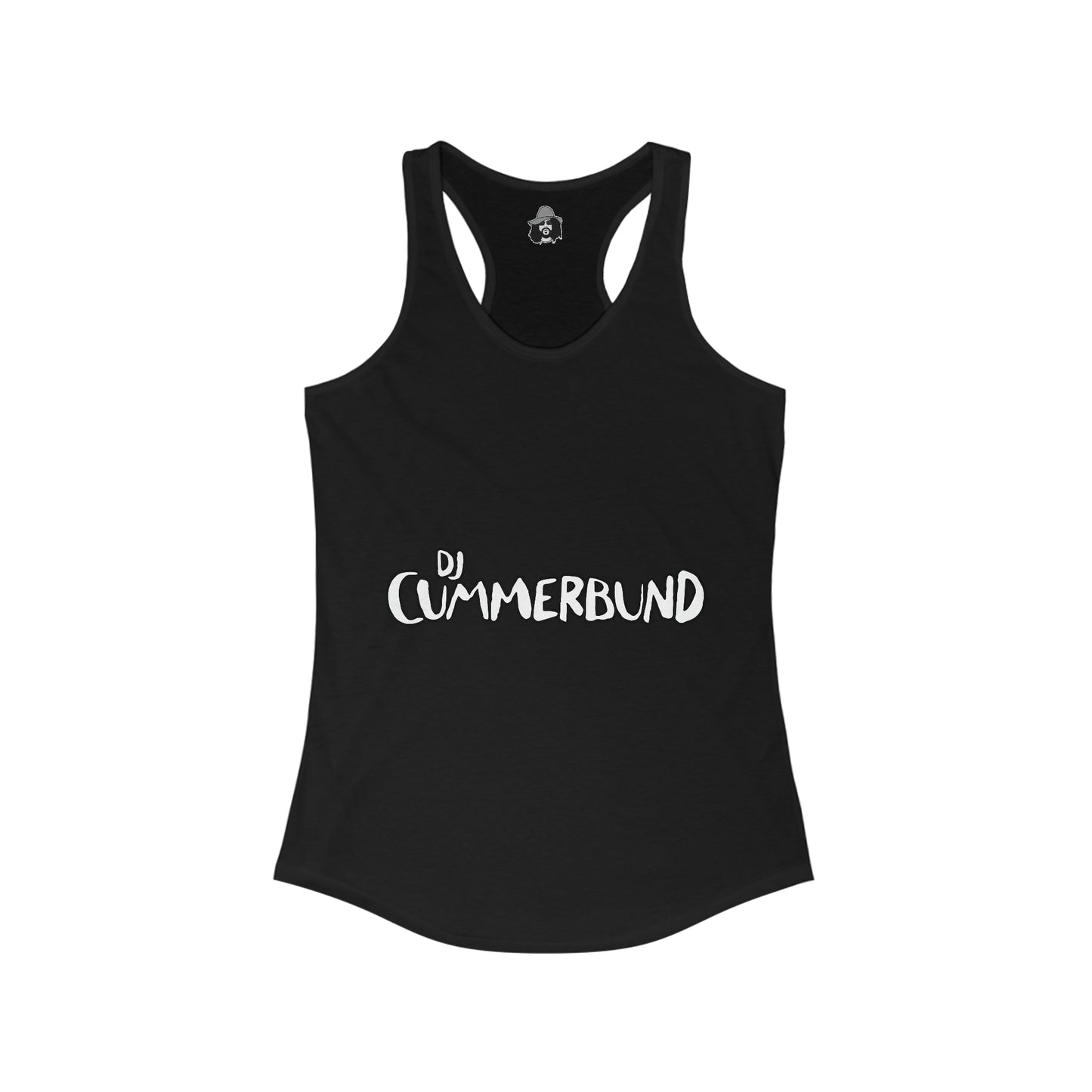 DJ Cummerbund Logo Women's Cut Tank Top