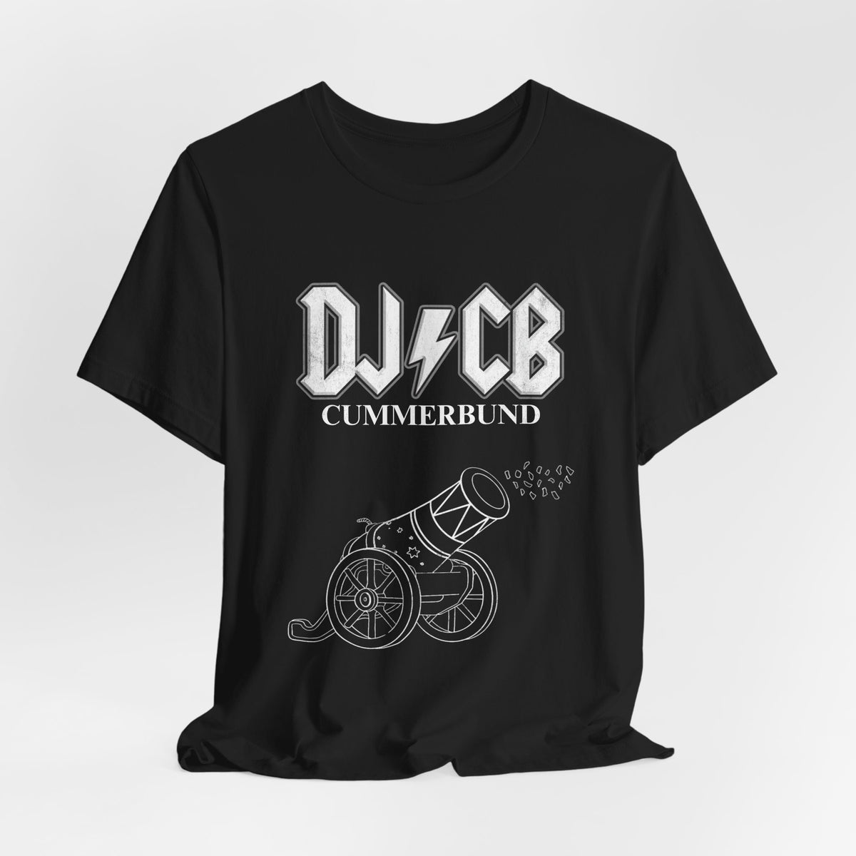 DJ/CB With Cannon Dark T-Shirt