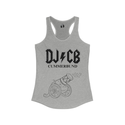 DJ/CB With Cannon Light Women's Cut Tank Top