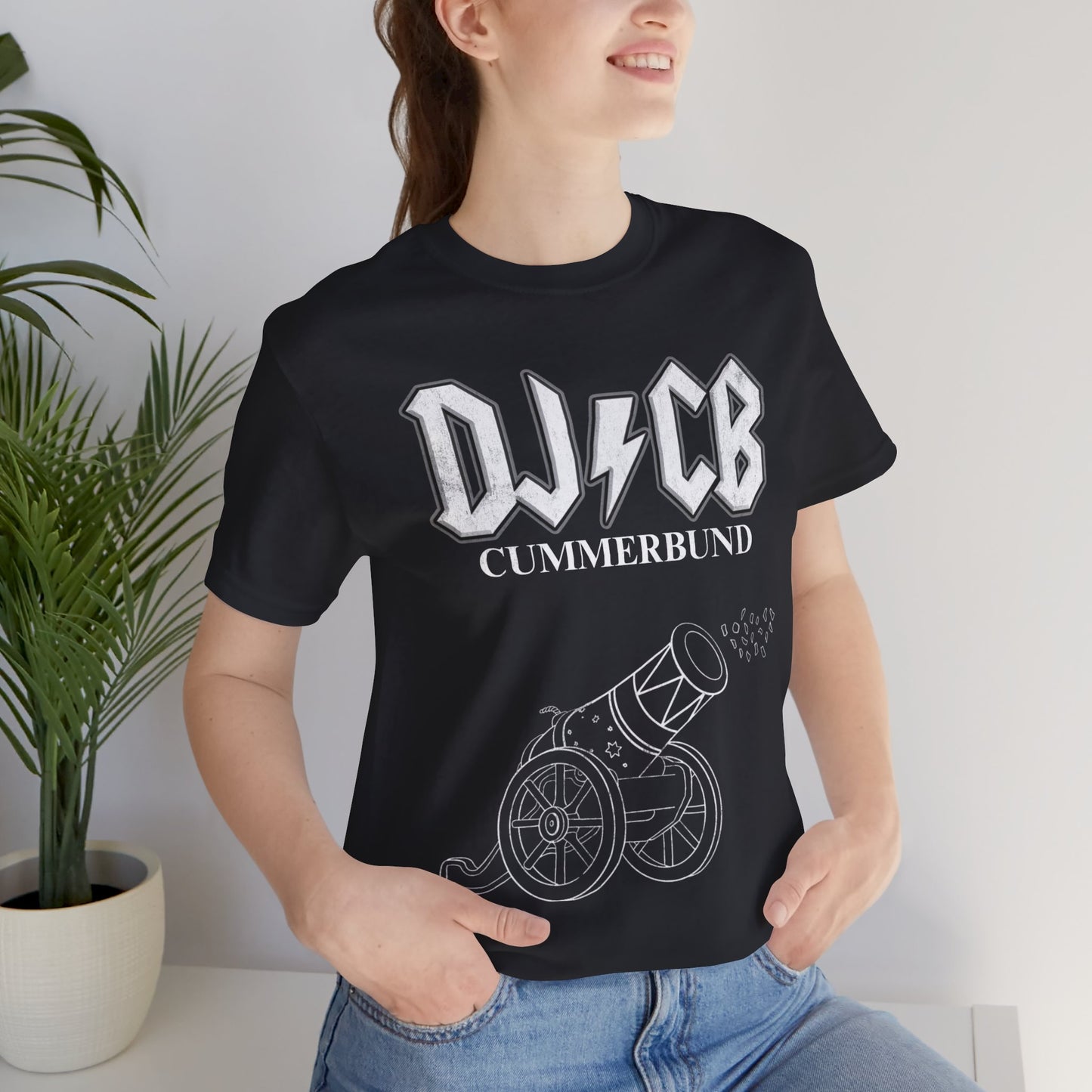 DJ/CB With Cannon Dark T-Shirt