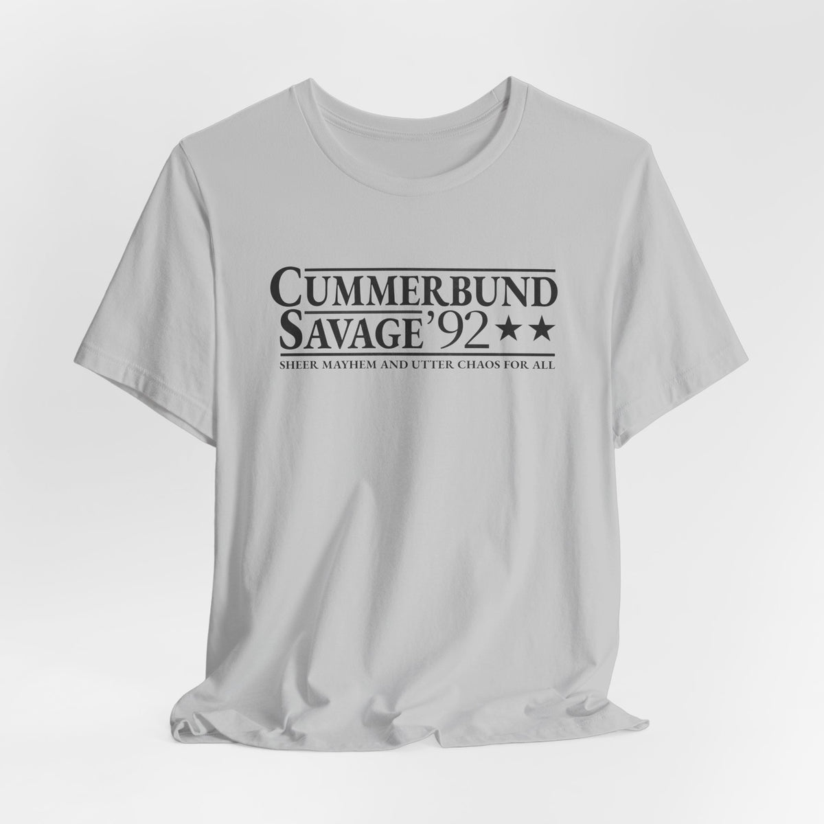 Cummerbund for President Light and Black T-Shirt