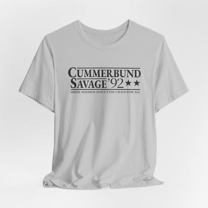 Cummerbund for President Light and Black T-Shirt
