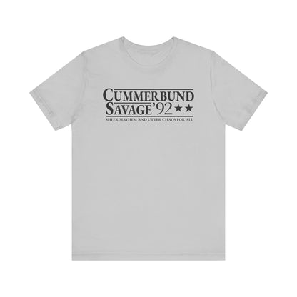 Cummerbund for President Light and Black T-Shirt
