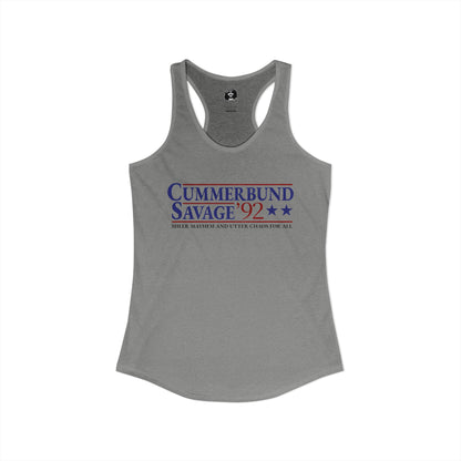 Cummerbund for President Light and Colorful Women's Cut Tank Top