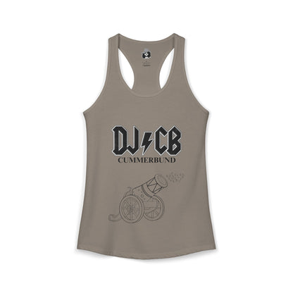 DJ/CB With Cannon Light Women's Cut Tank Top