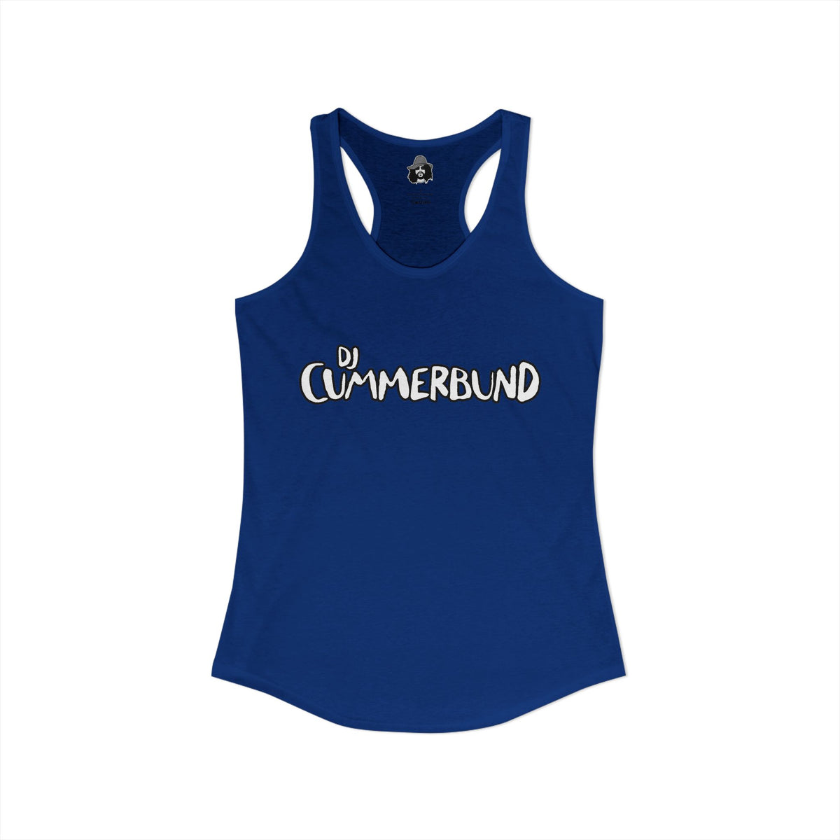 DJ Cummerbund Logo Women's Cut Tank Top
