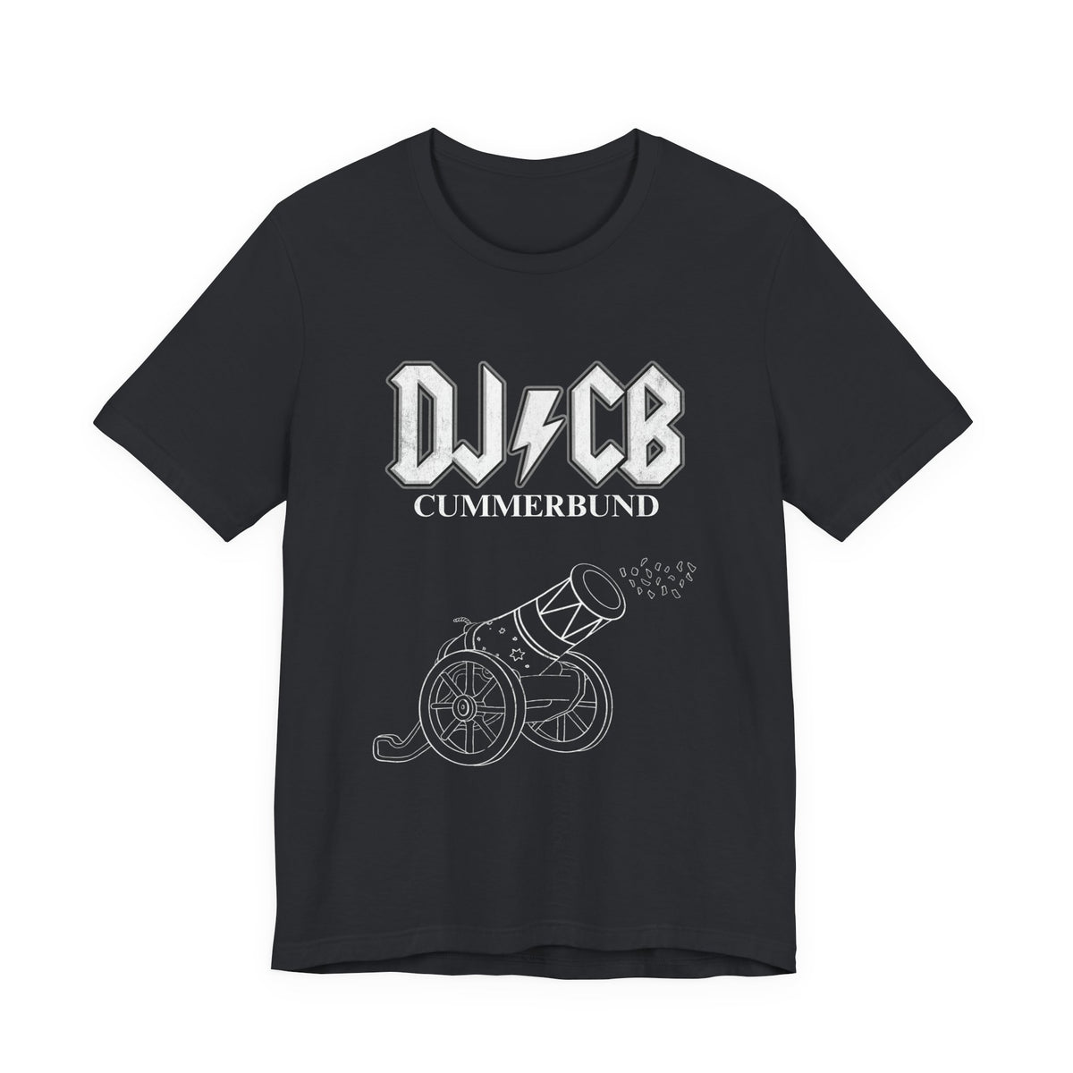 DJ/CB With Cannon Dark T-Shirt