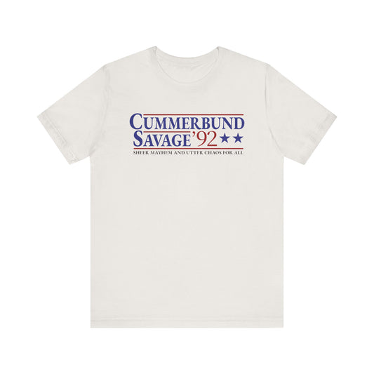 Cummerbund for President Light and Colorful T-Shirt