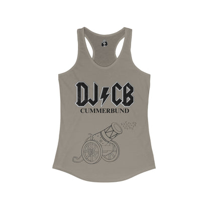 DJ/CB With Cannon Light Women's Cut Tank Top