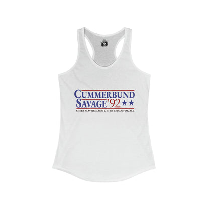 Cummerbund For President Light and Colorful Women's Cut Tank Top